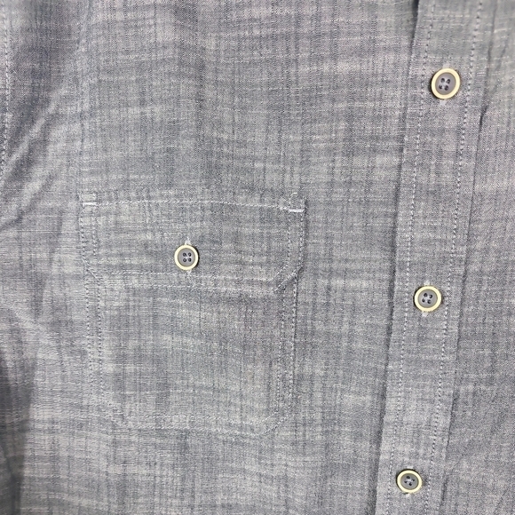 Weatherproof Vintage Long Sleeve Button Down Shirt Men’s Size XL Gray. EUC - Picture 2 of 6